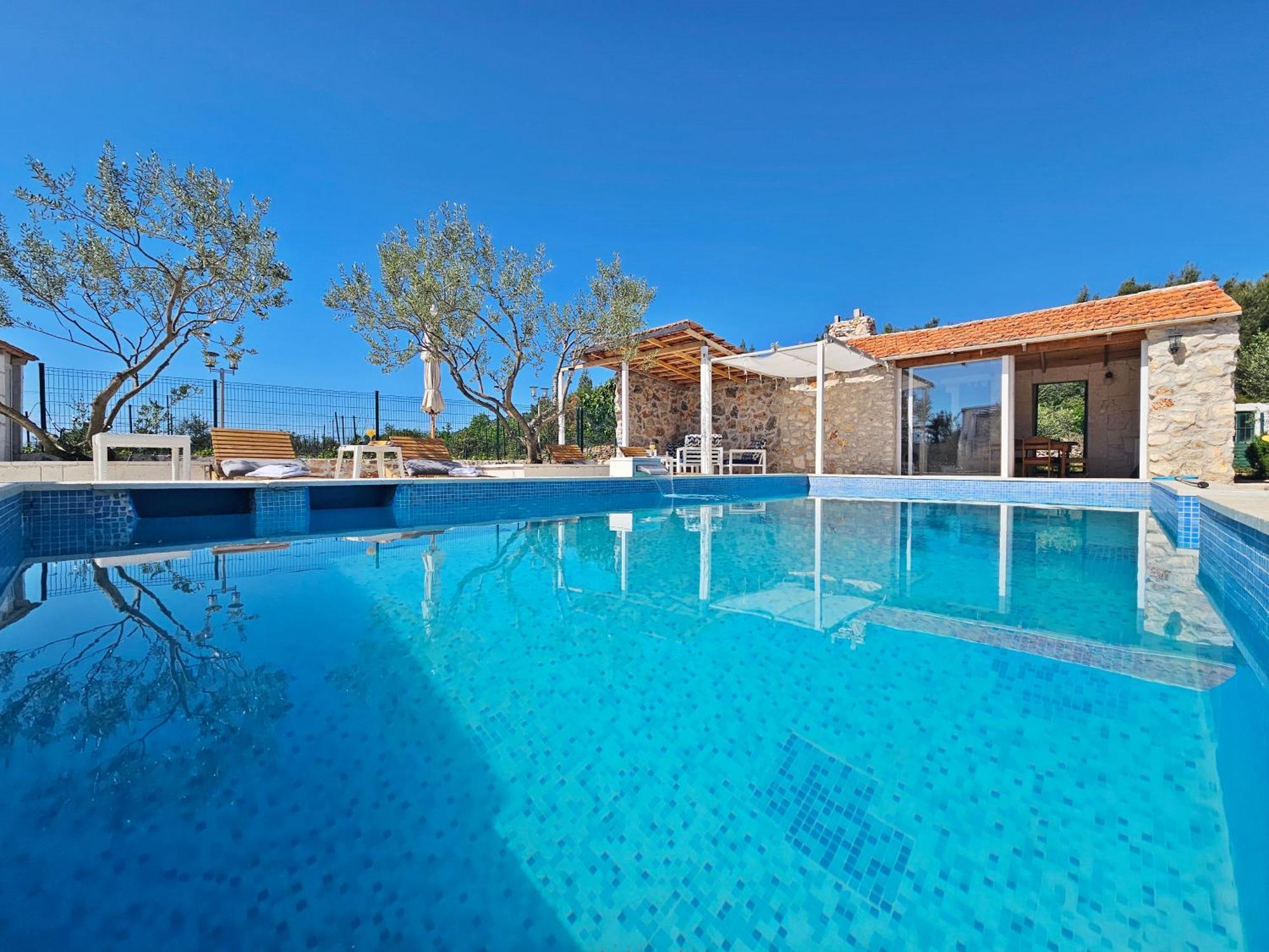 Flamingo - House With Private Pool Villa Gornji Seget Luaran gambar