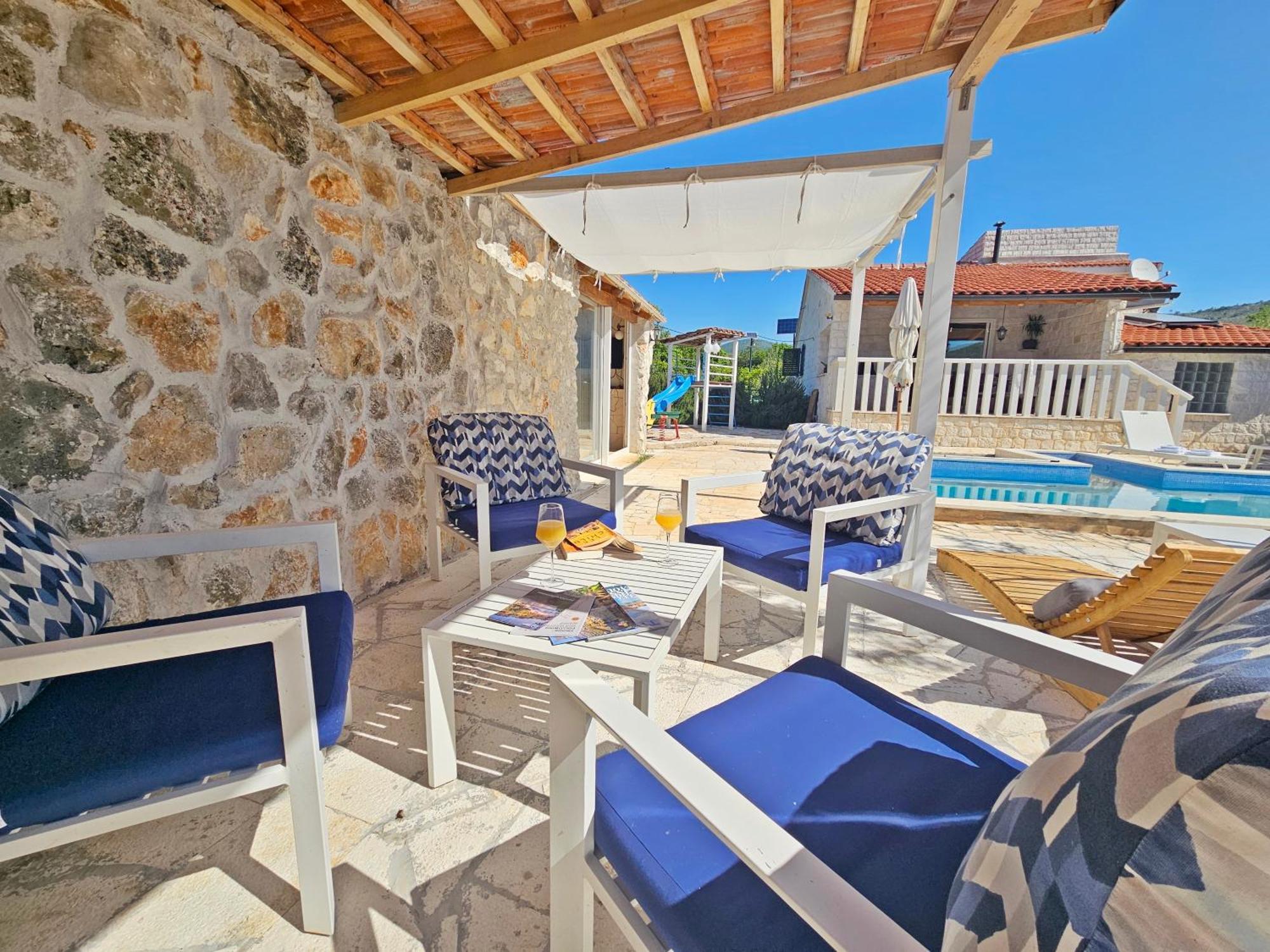 Flamingo - House With Private Pool Villa Gornji Seget Luaran gambar